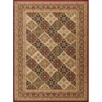 Red Area Rug 9'2