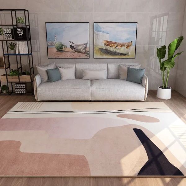 Nordic Style Living Room Decoration Rugs Girly Bedroom Carpet Hallway Decor Mat High Quality Home Large Area Carpets Lounge Rug